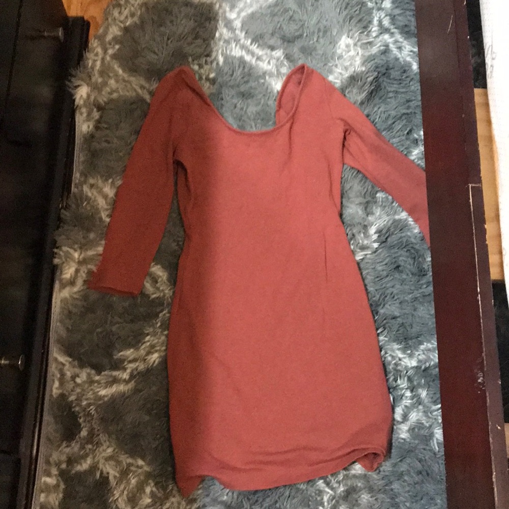Dusty rose dress